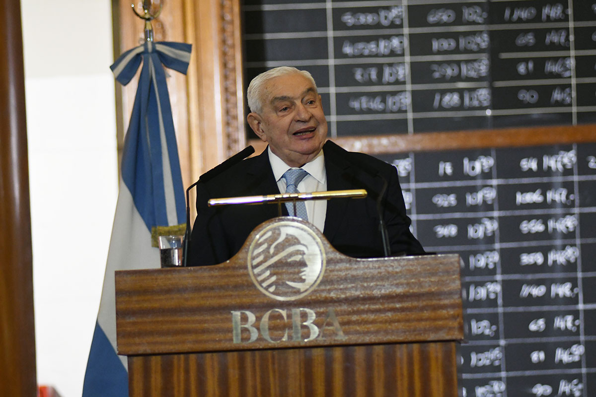 Palabras del Presidente de la Bolsa