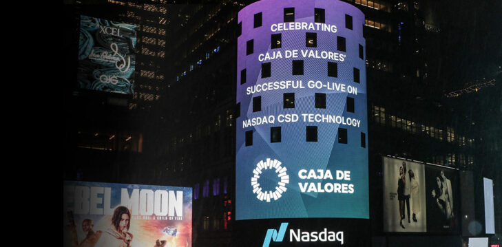 Caja de Valores adoptó la tecnología de Nasdaq