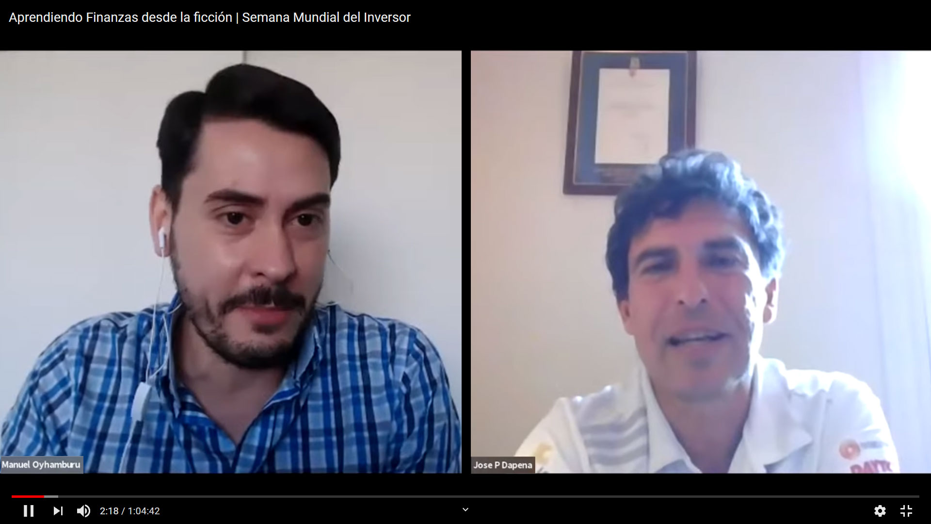 “Aprendiendo finanzas desde la ficción”: el regreso