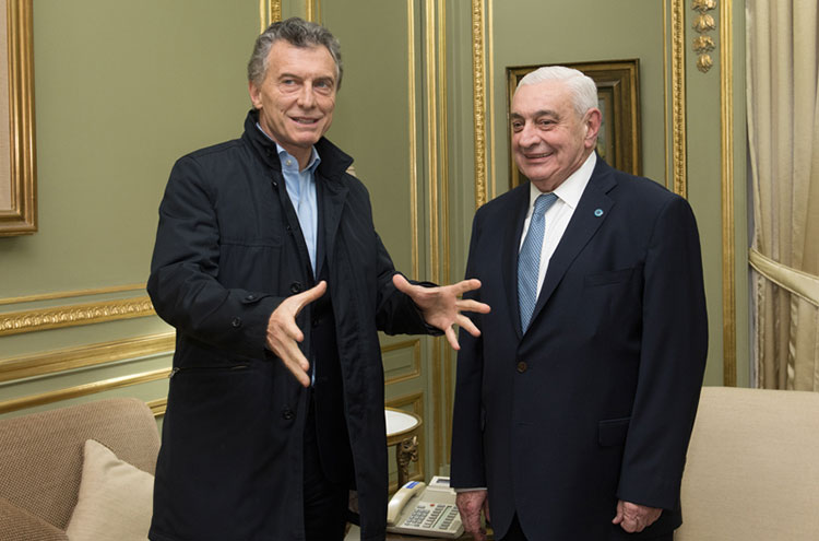 El presidente de la Bolsa pidió a Macri sumar el financiamiento pyme al acuerdo con la oposición