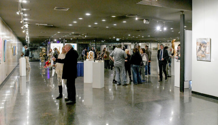 Muestra de arte colectiva de Carrizo, Díaz Bernard, Frankrajch y Kasses