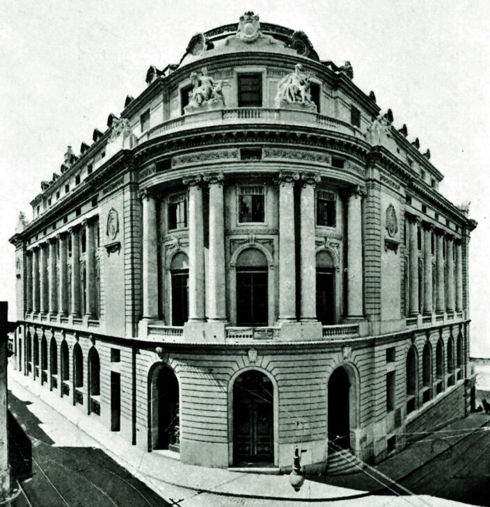 El Palacio Bursátil, obra maestra de Christophersen