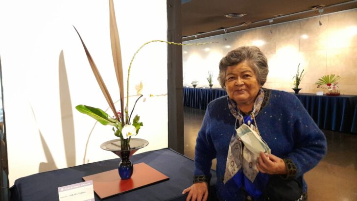El ikebana, un fuego de artificio