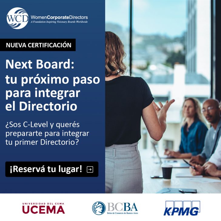 Por más mujeres al frente de las empresas