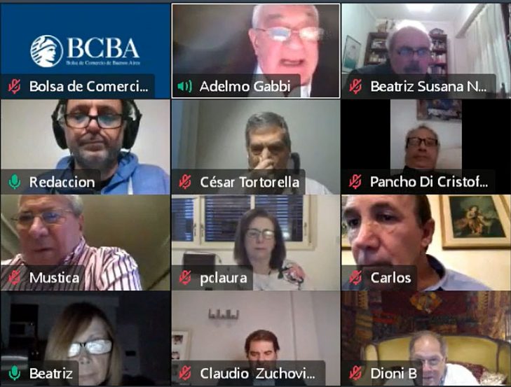 La Bolsa anunció donaciones a hospitales en rueda de prensa virtual