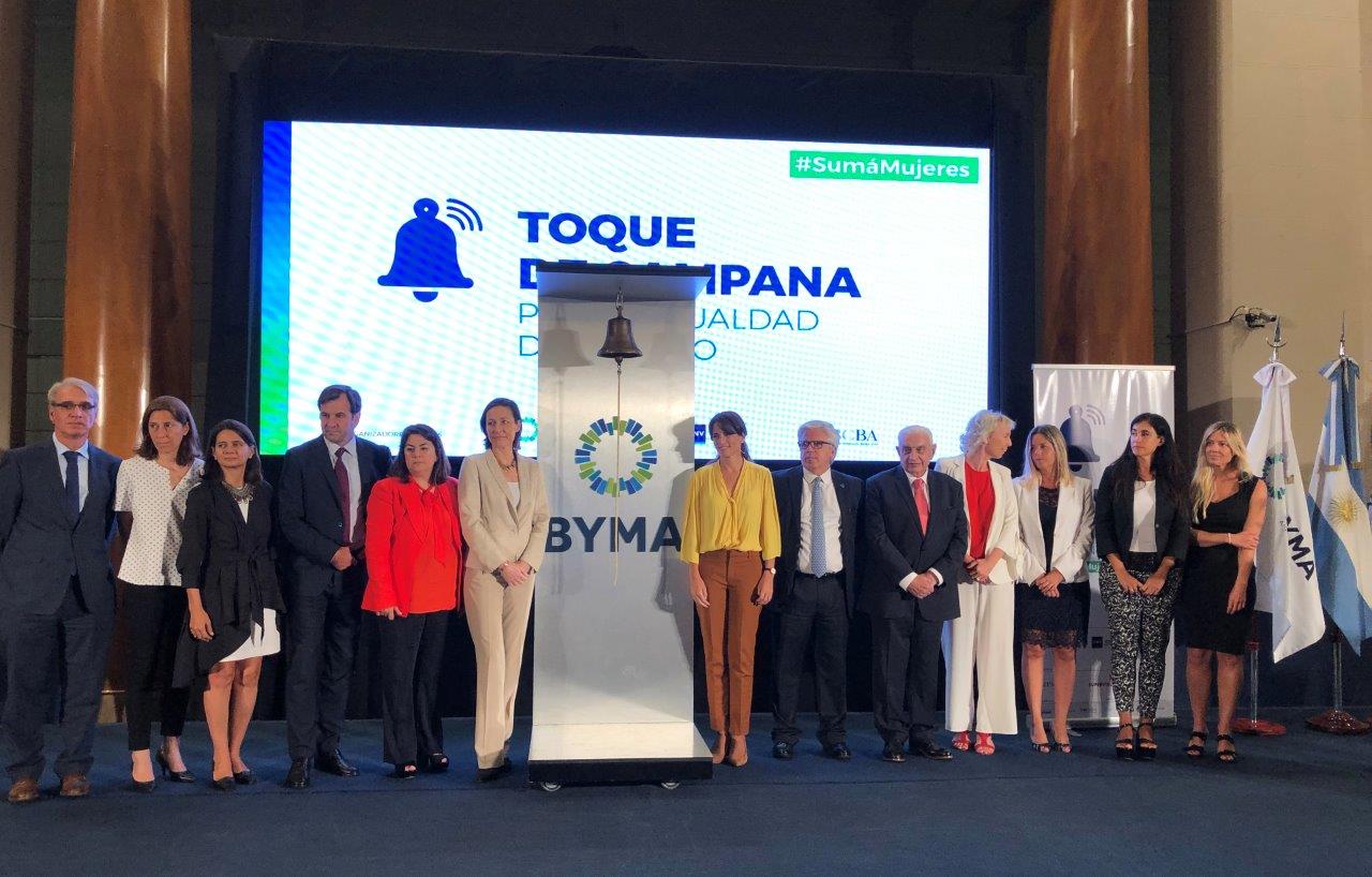 Toque de campana por la igualdad de género en la Bolsa